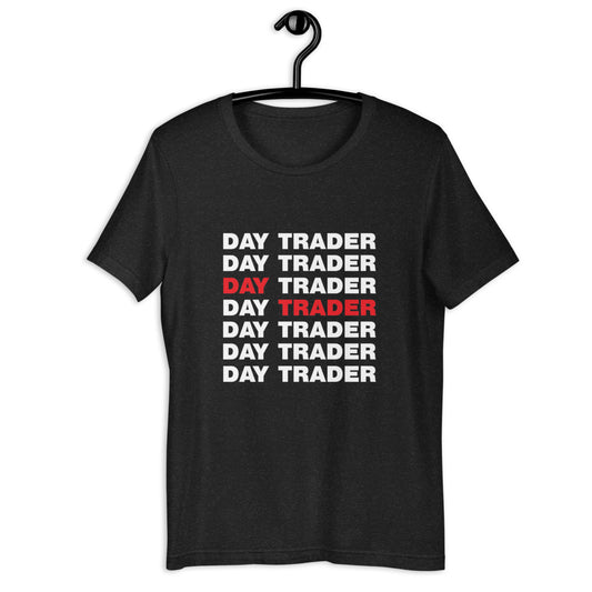 Day Trader - Red // Unisex t-shirt - Stonksnbongs.com