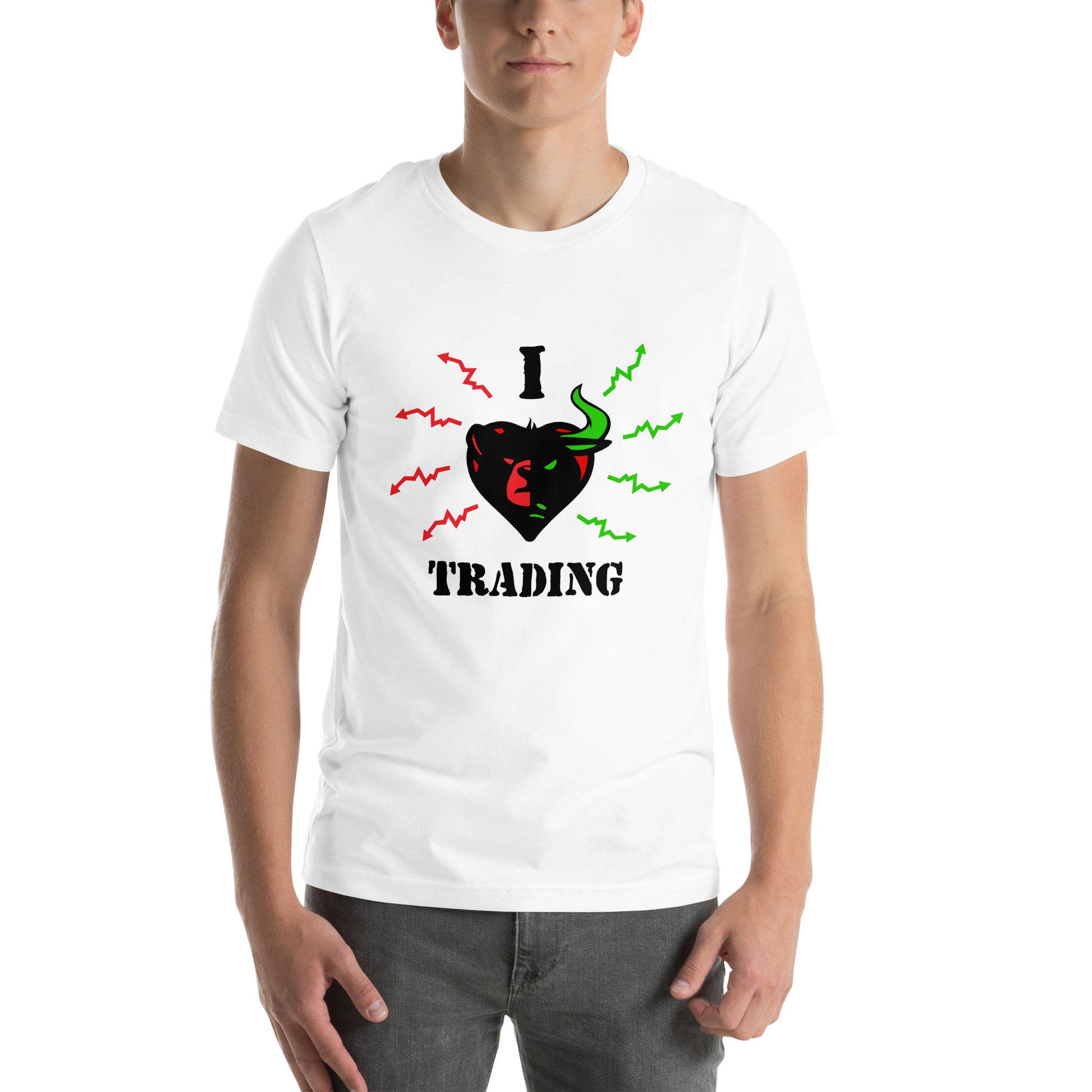 I heart trading  //  Unisex t-shirt - Stonksnbongs.com