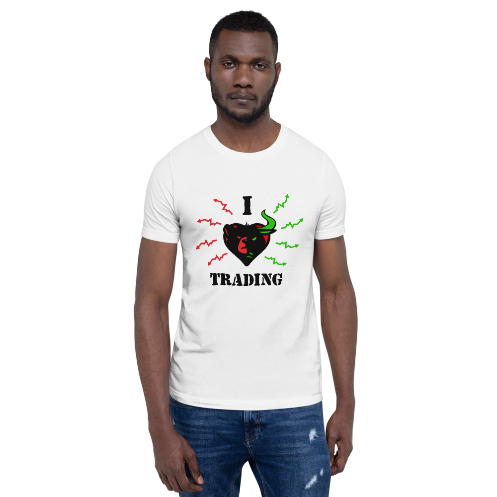 I heart trading  //  Unisex t-shirt - Stonksnbongs.com