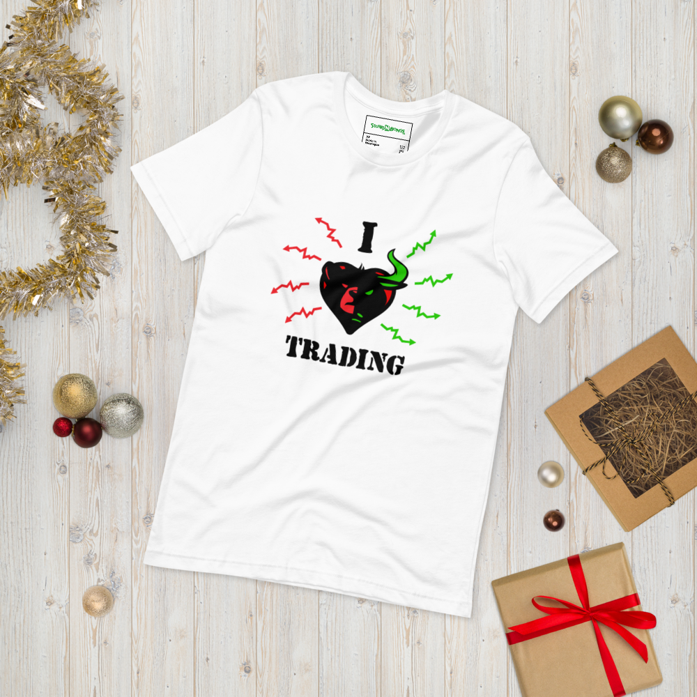 I heart trading  //  Unisex t-shirt - Stonksnbongs.com