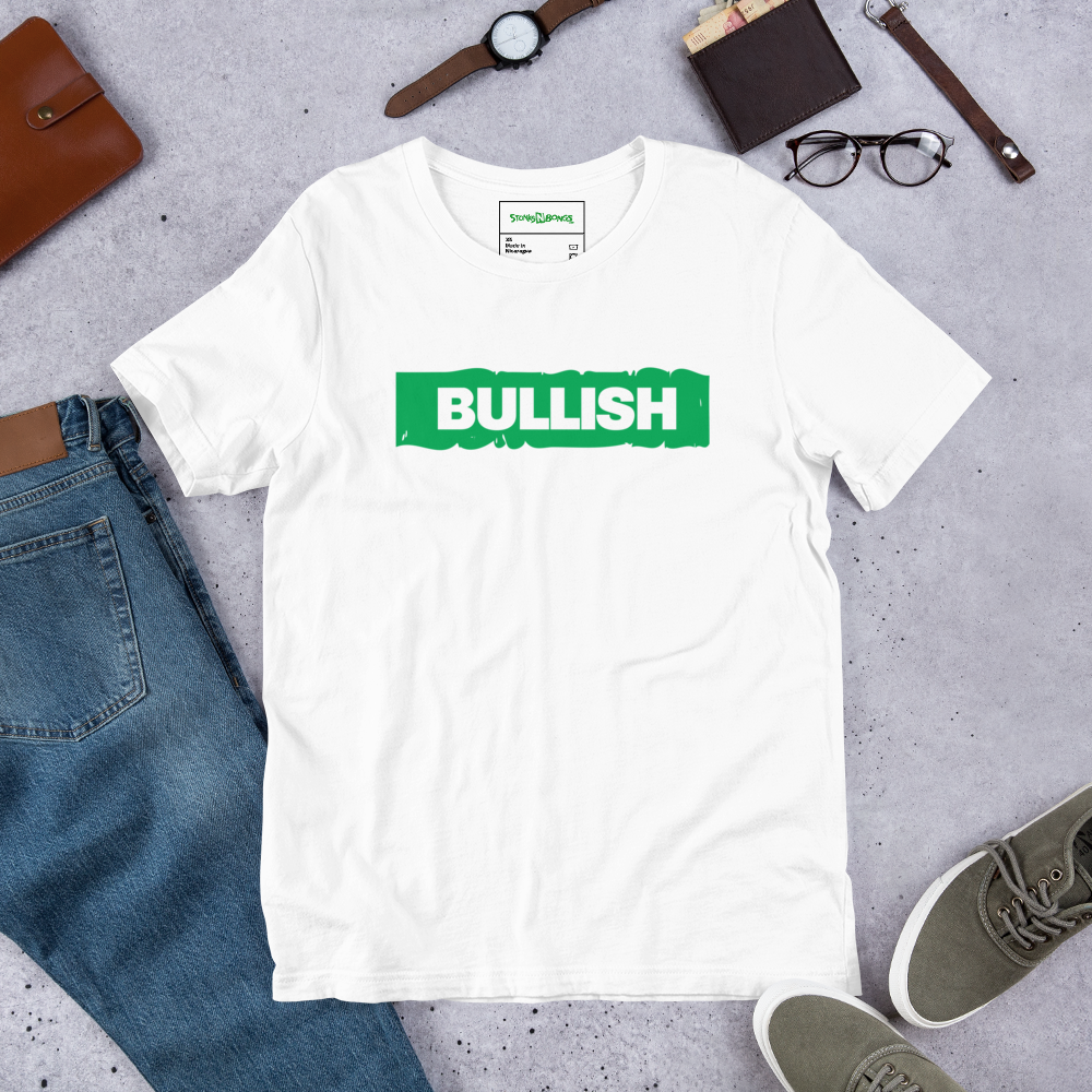 Bullish // Unisex t-shirt - Stonksnbongs.com