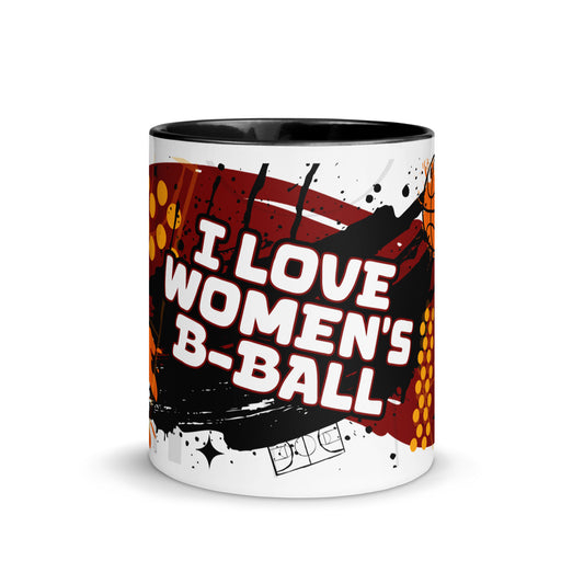 I Love Women's B-Ball // Mug (Black) - Stonksnbongs.com