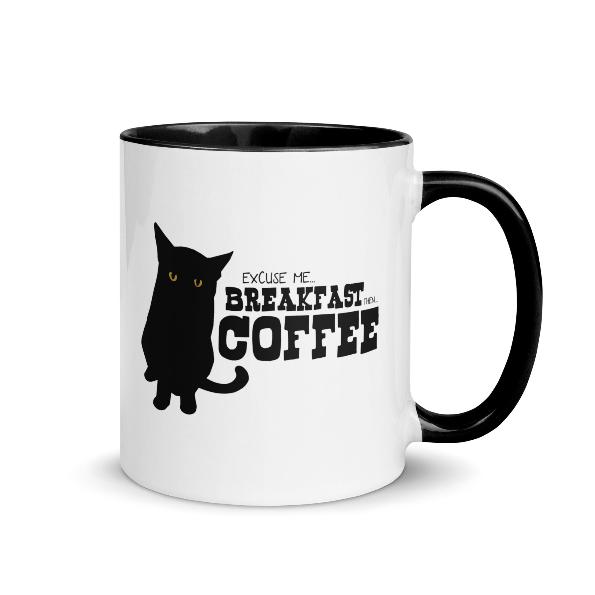 Excuse Me Breakfast Then Coffee // Mug - Stonksnbongs.com