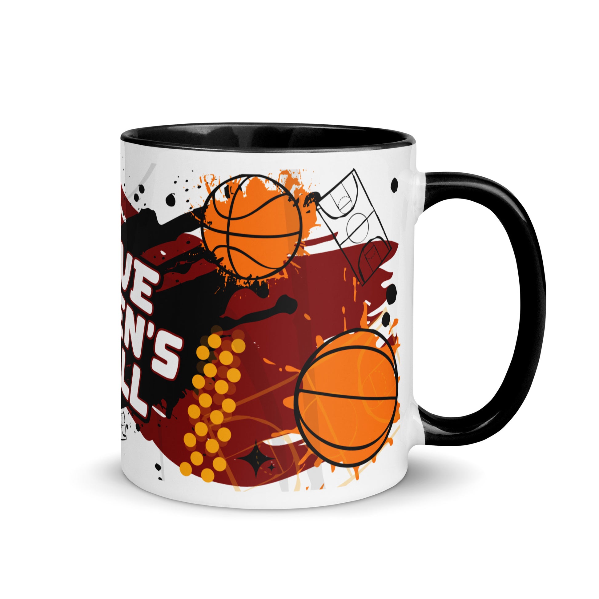 I Love Women's B-Ball // Mug (Black) - Stonksnbongs.com