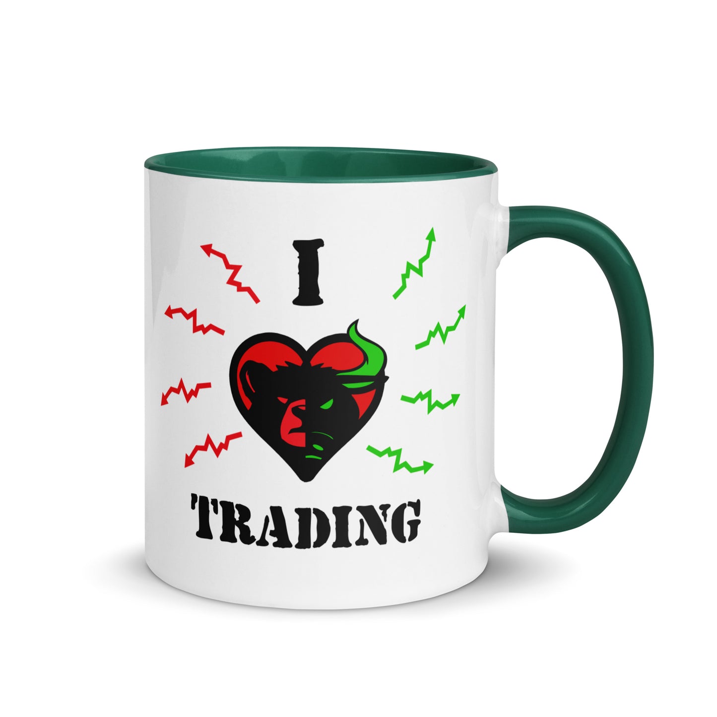 I Bear Bull Heart Trading // Mug - Stonksnbongs.com