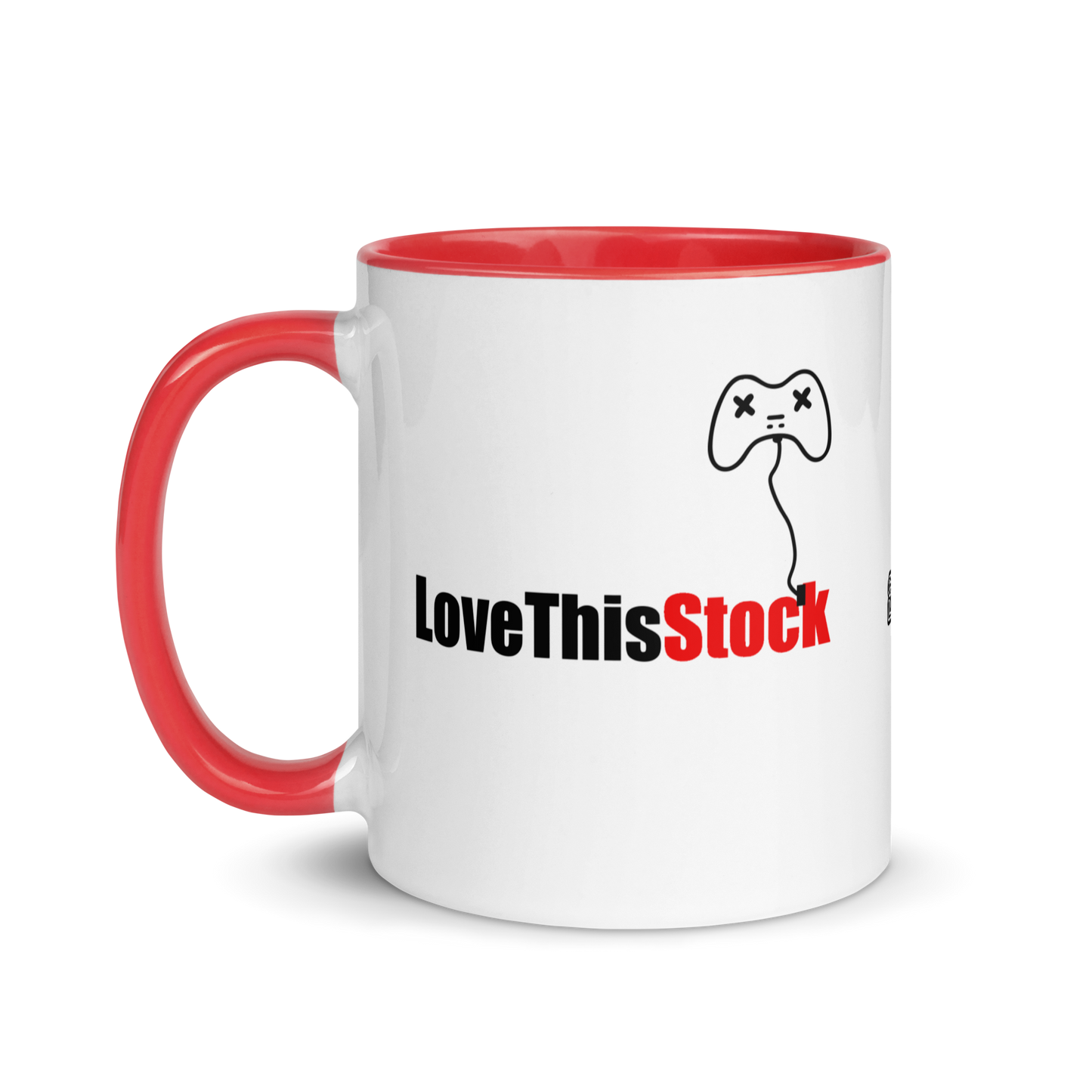 LoveThisStock // Mug (Red) - Stonksnbongs.com
